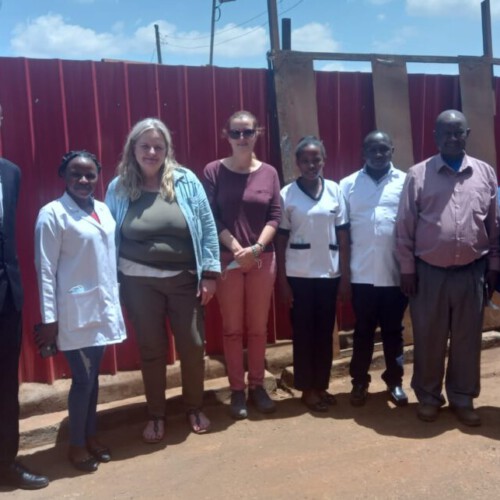 Das Personal des Riversite Hospital